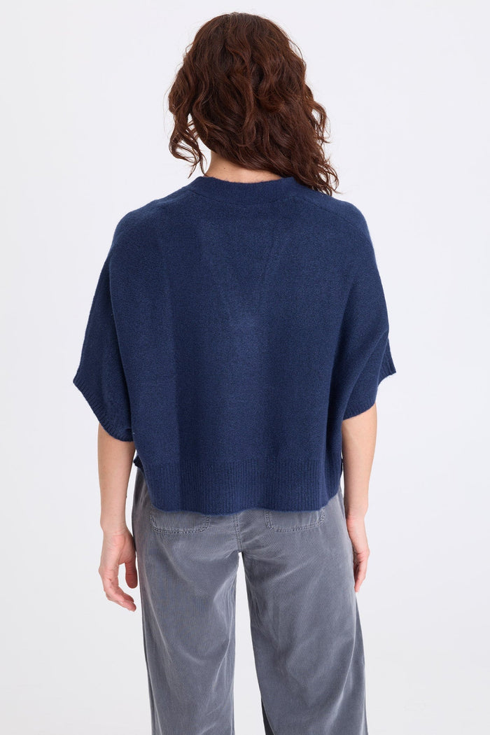 XCVI Atemu Sweater-Knit V-Neck Pullover