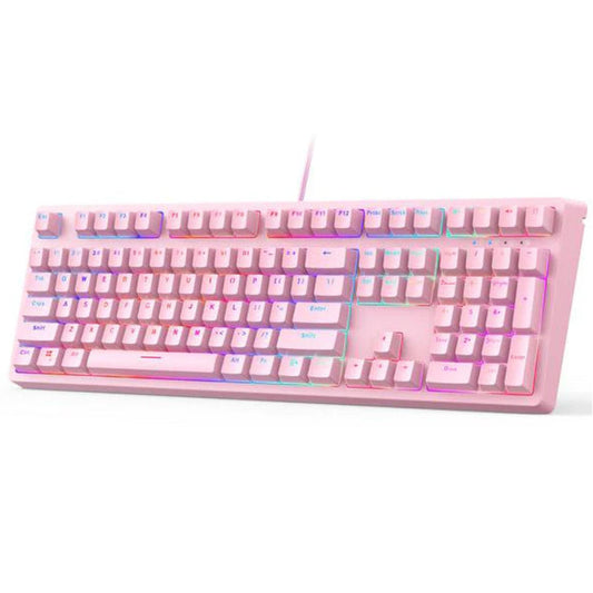 AUKEY G15 Mechanical Gaming Keyboard RGB Pink