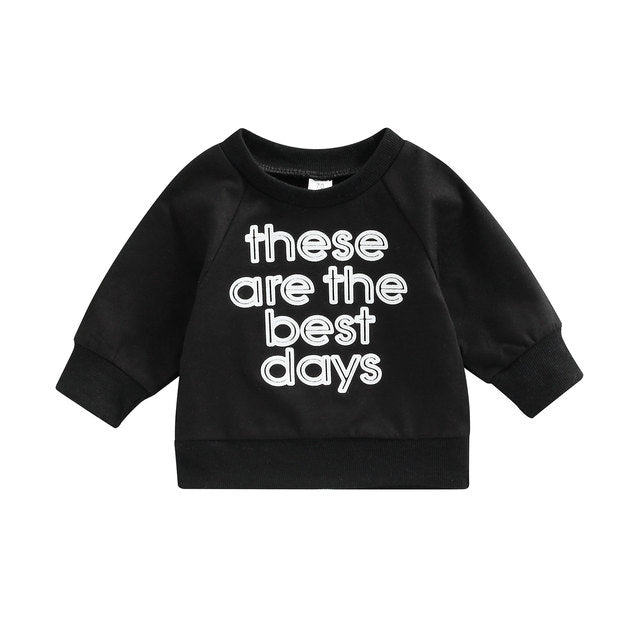 These are the days - Black / 0-3 months