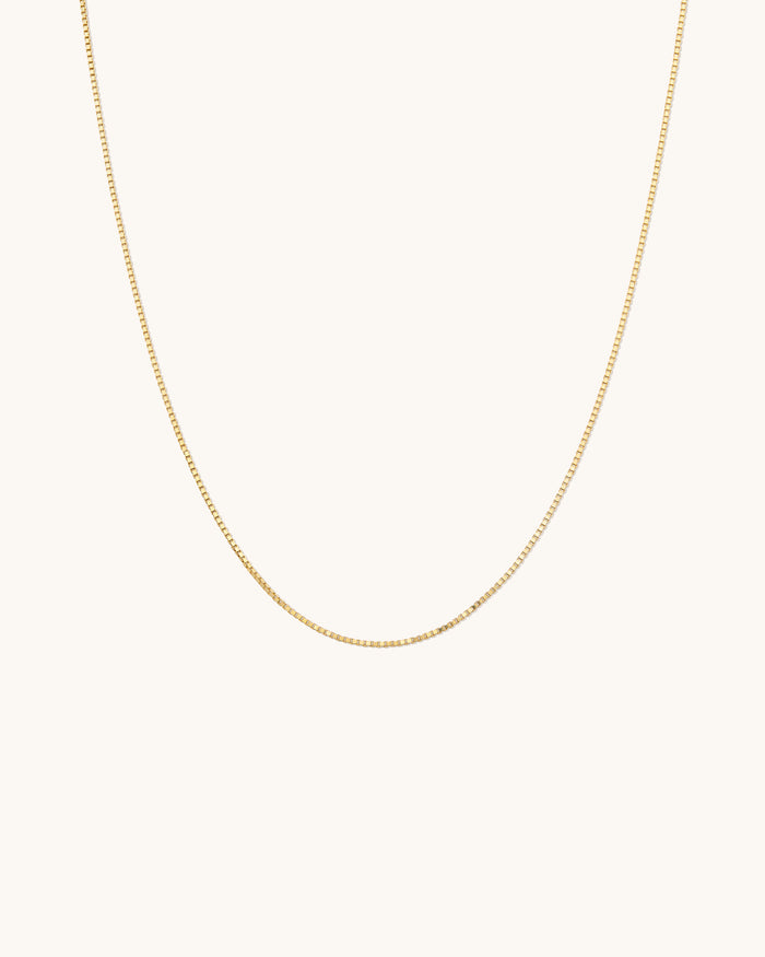 Baby Box Chain Necklace