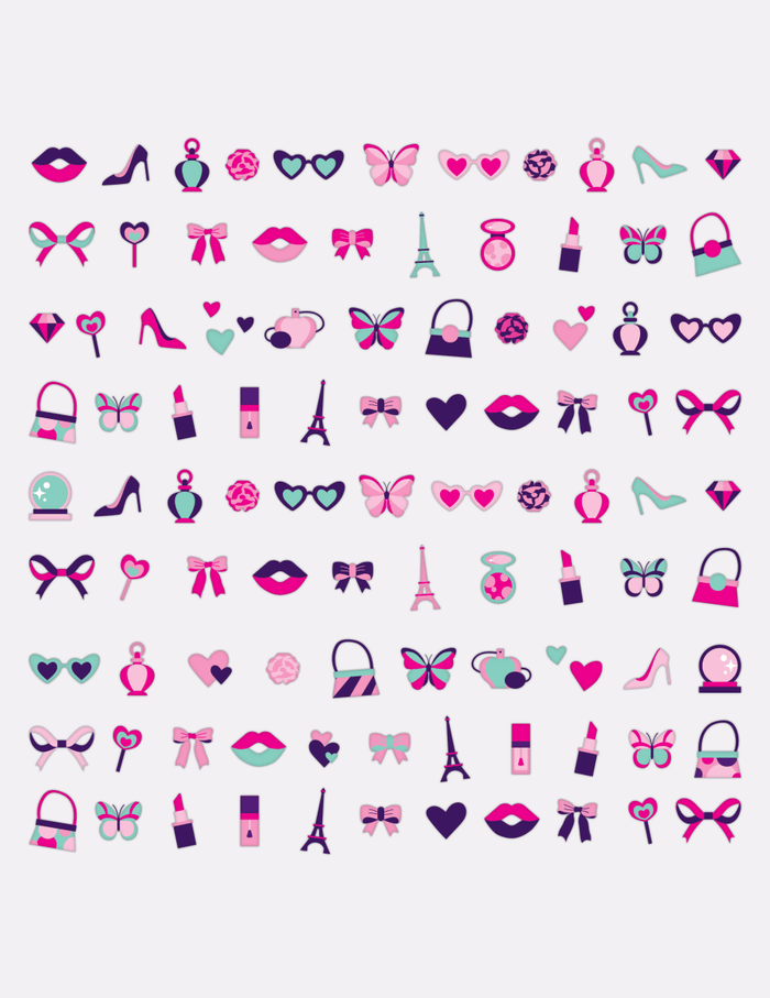 Baby Doll - Mini Nail Stickers - Sticker