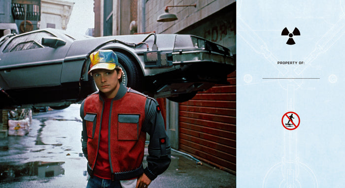 Back to the Future Hardcover Ruled Journal