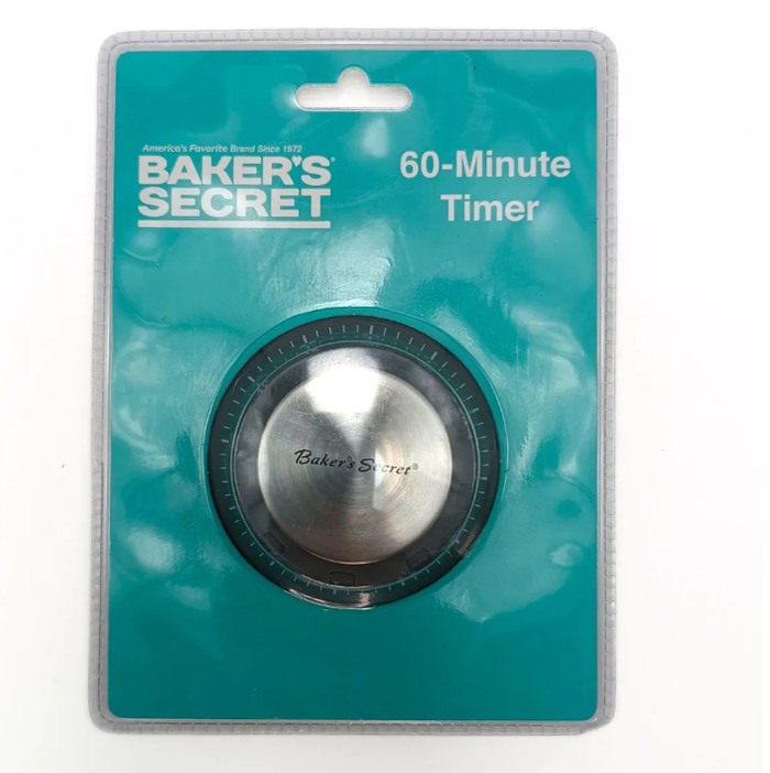 Bakers Secret Magnetic Timer 60 Minute