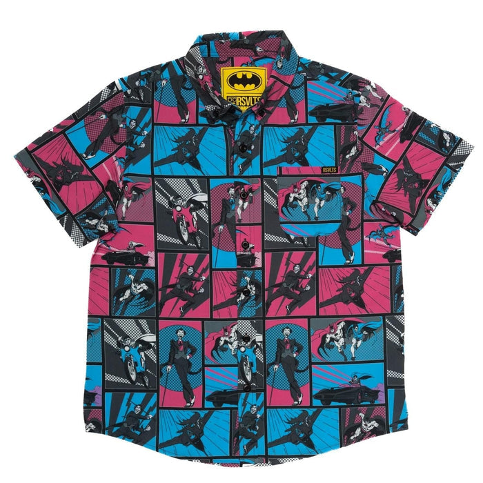 RSVLTS Batman Youth Short Sleeve Shirt Batman "Funny Papers" Youth – KUNUFLEX Short Sleeve Shirt