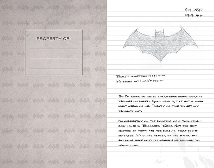 Batman Hardcover Ruled Journal