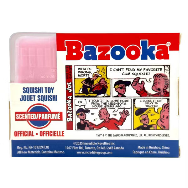 Bazooka Gum Scented Squishy Squeeze Toy