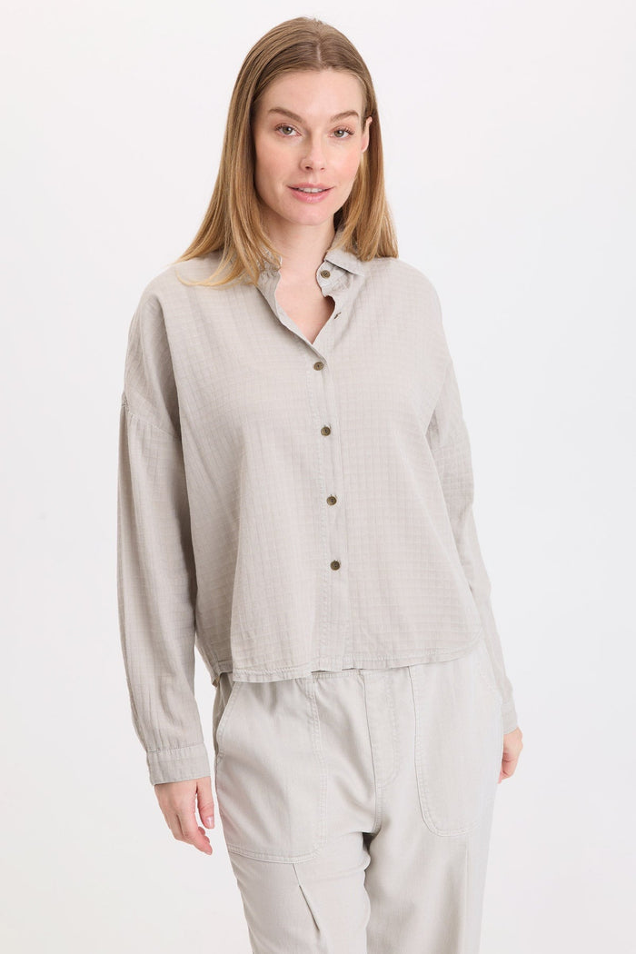 Wearables Becknir Basket Weave Button-Up