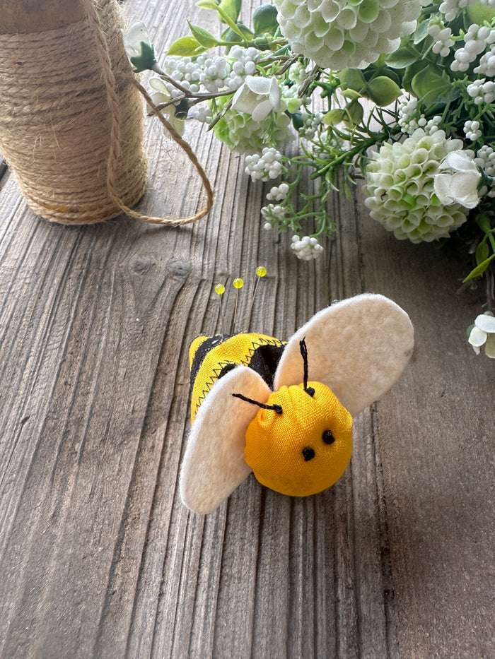 Bee Sharp Pincushion (Downloadable Sewing Pattern)