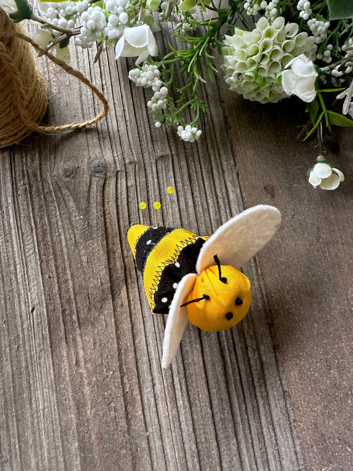 Bee Sharp Pincushion (Downloadable Sewing Pattern)