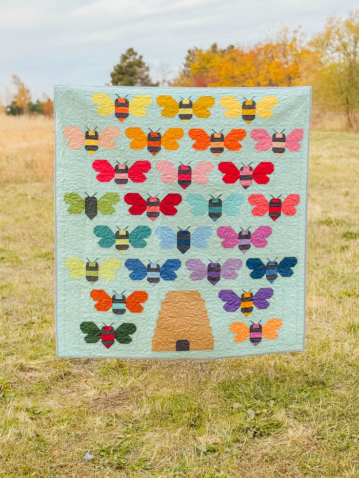 Beehive Quilt Fabric Kit from Maywood Studios