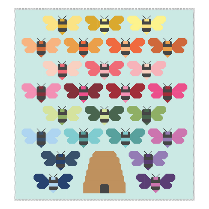 Beehive Quilt Fabric Kit from Maywood Studios