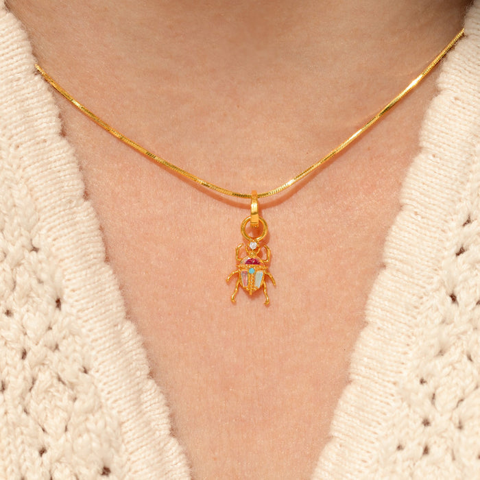 Beetlejuice Charm Necklace