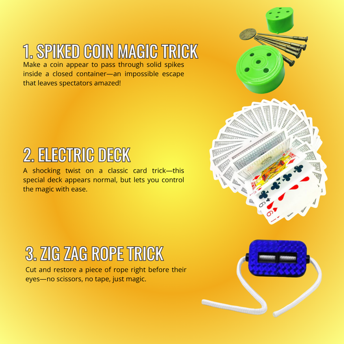 Beginner Bag of Tricks – 10 Easy Magic Tricks for Kids & Aspiring Magicians