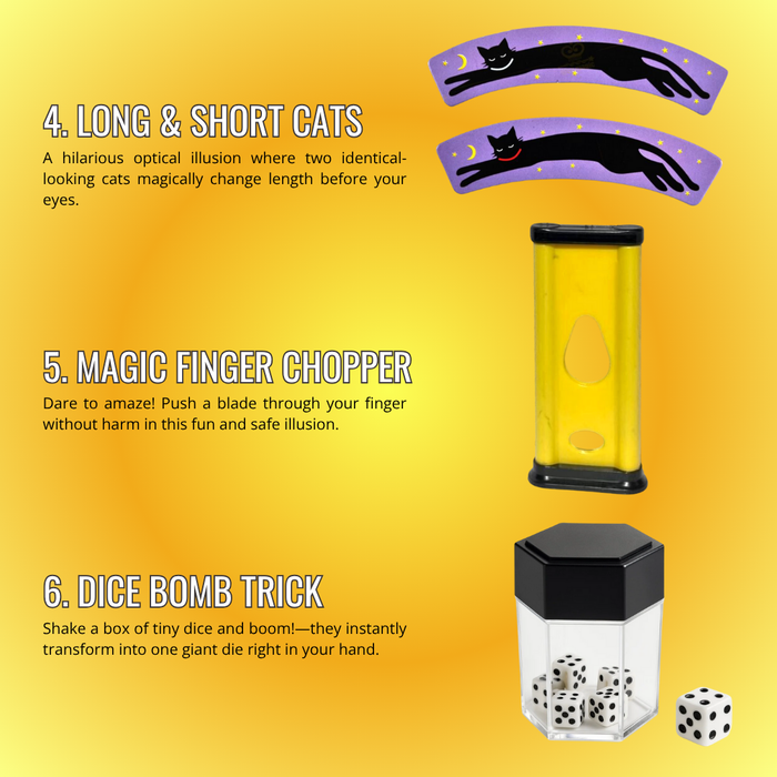 Beginner Bag of Tricks – 10 Easy Magic Tricks for Kids & Aspiring Magicians