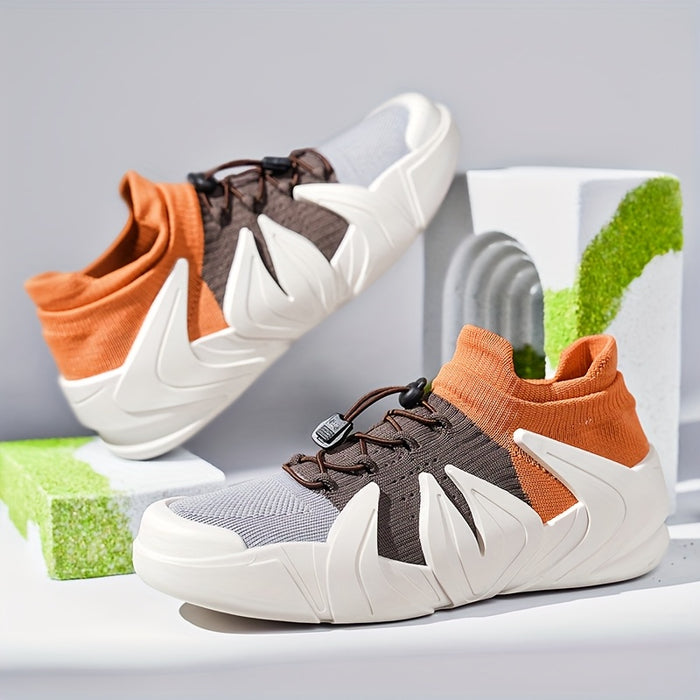 Biagio Cortini Athletic Knit Sneakers