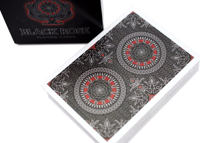 Bicycle® Black Rose Playing Cards by US Playing Card Co.