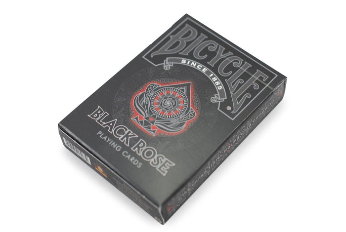 Bicycle® Black Rose Playing Cards by US Playing Card Co.
