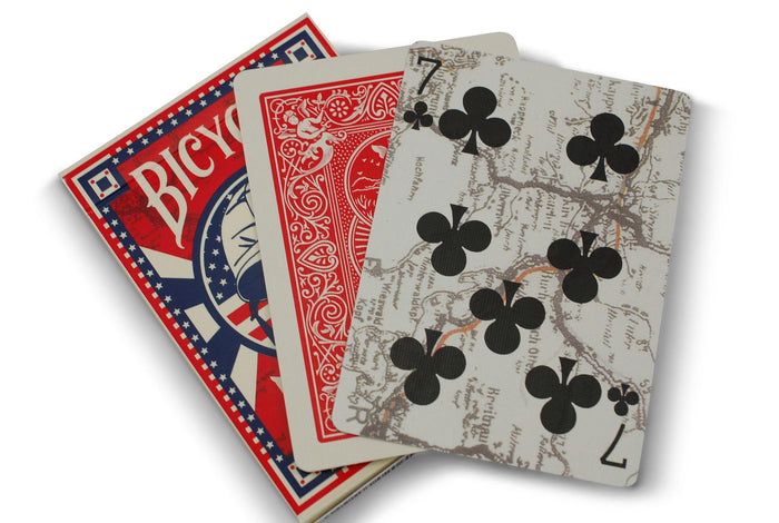Bicycle® Escape Map Playing Cards by US Playing Card Co.