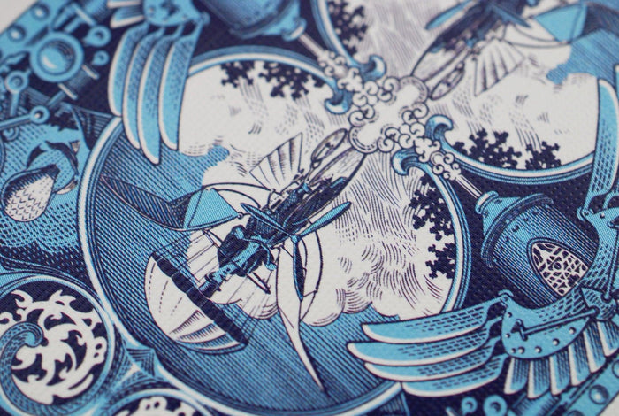 Bicycle® Flying Machines Playing Cards by US Playing Card Co.