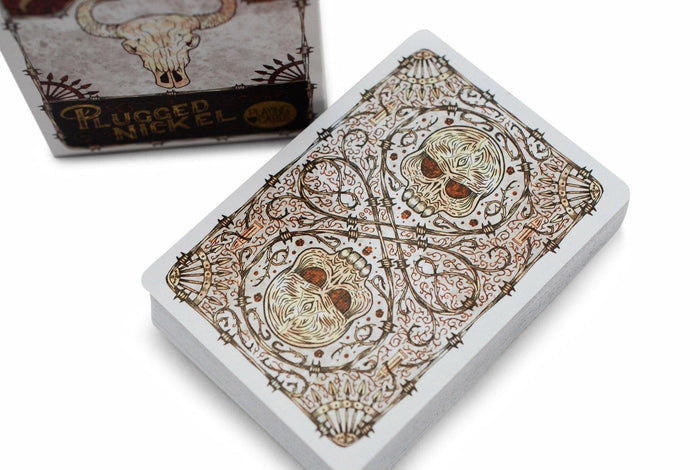 Bicycle® Plugged Nickel, Rusted Tin Playing Cards by US Playing Card Co.