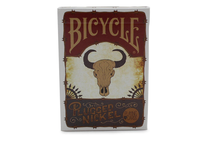Bicycle® Plugged Nickel, Wanted Poster Playing Cards by US Playing Card Co.