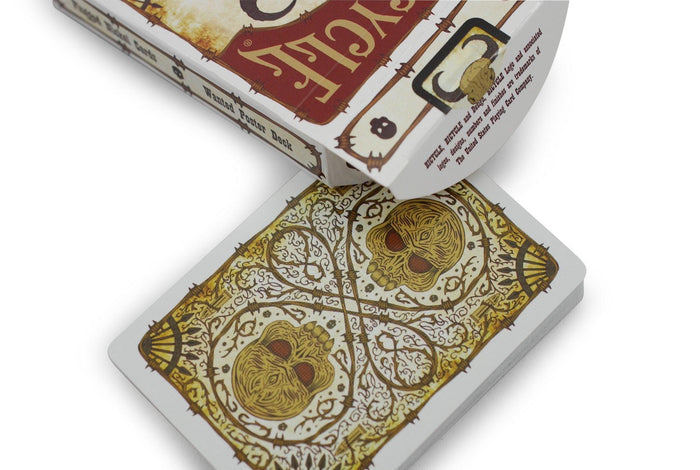 Bicycle® Plugged Nickel, Wanted Poster Playing Cards by US Playing Card Co.