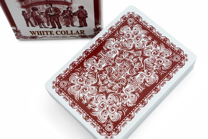 Bicycle® White Collar Playing Cards by US Playing Card Co.