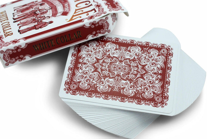 Bicycle® White Collar Playing Cards by US Playing Card Co.