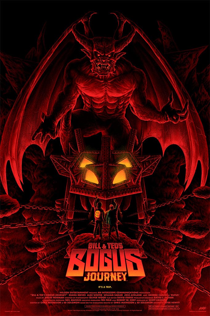 Bill and Ted's Bogus Journey Poster