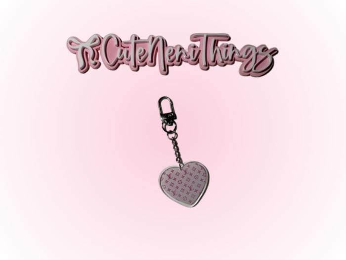 Binder Charms | 4CM | Pink & White