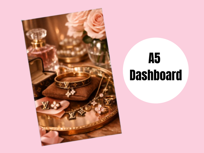Binder Dashboard | A5 Rings | L Jewelry