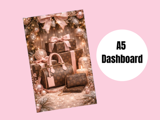 Binder Dashboard | A5 Rings | L Xmas