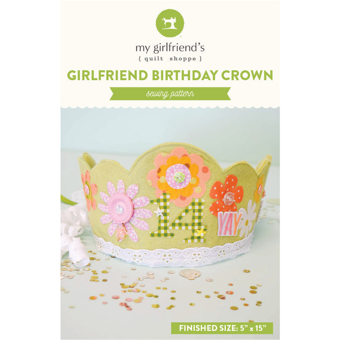 Birthday Crown (Downloadable Sewing Pattern)