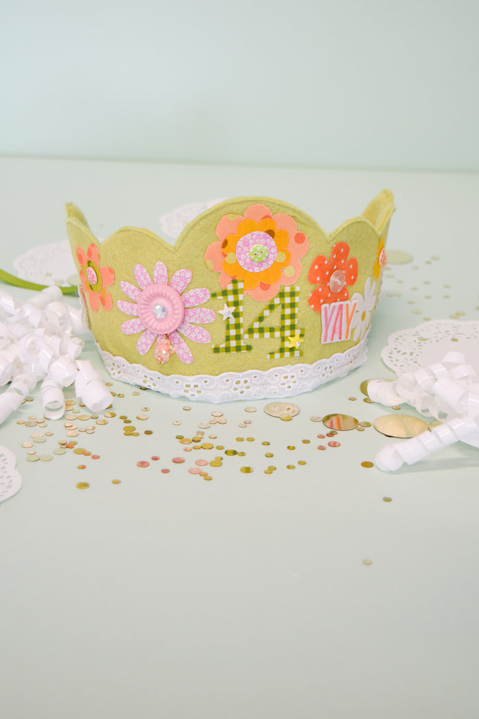 Birthday Crown (Downloadable Sewing Pattern)