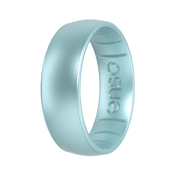 Birthstone Classic Silicone Ring - Aquamarine