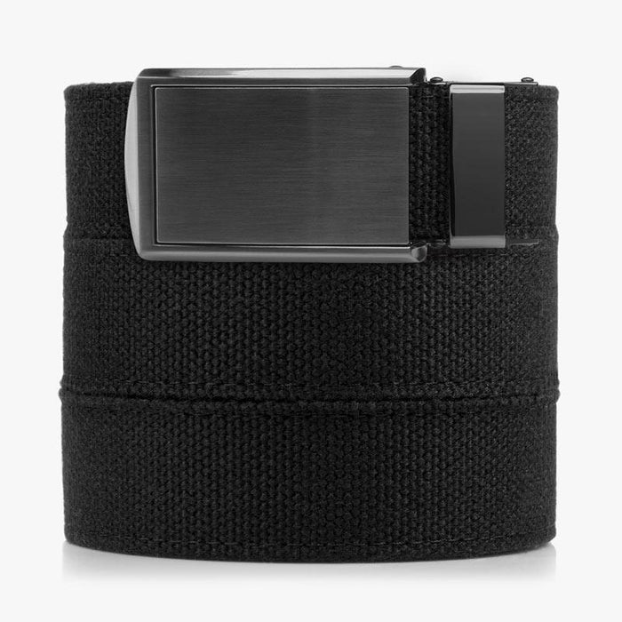 Black Canvas Belt - SlideBelts