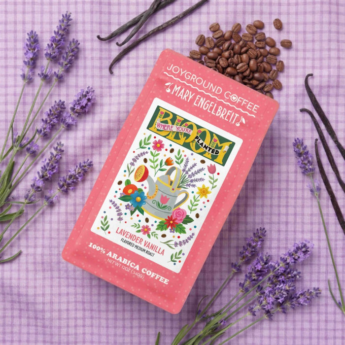 Bloom Where You're Planted Lavender Vanilla Coffee