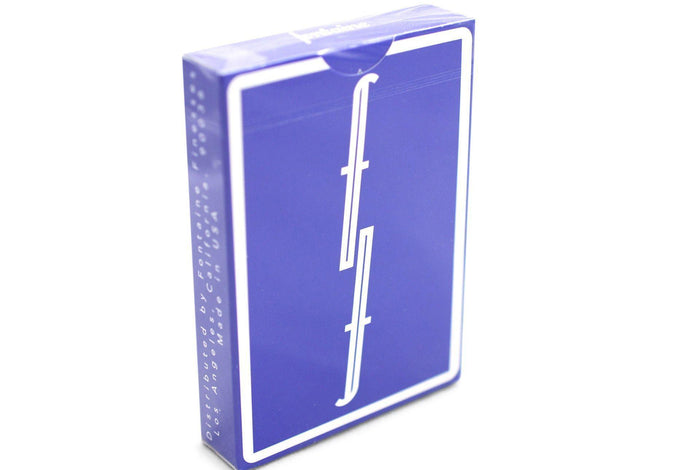 Blue Fontaine Playing Cards by Fontaine
