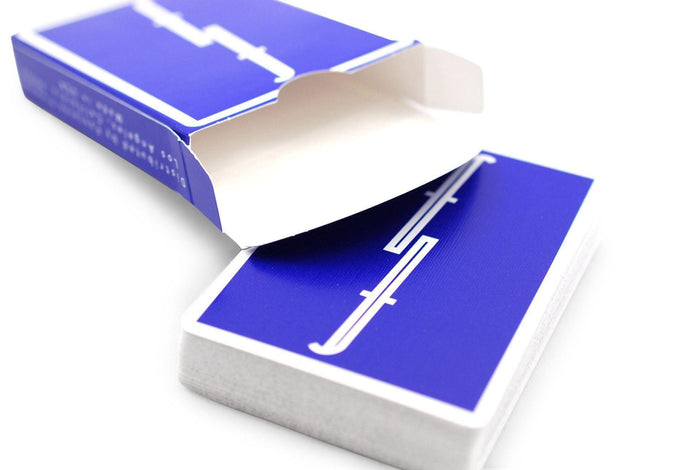 Blue Fontaine Playing Cards by Fontaine