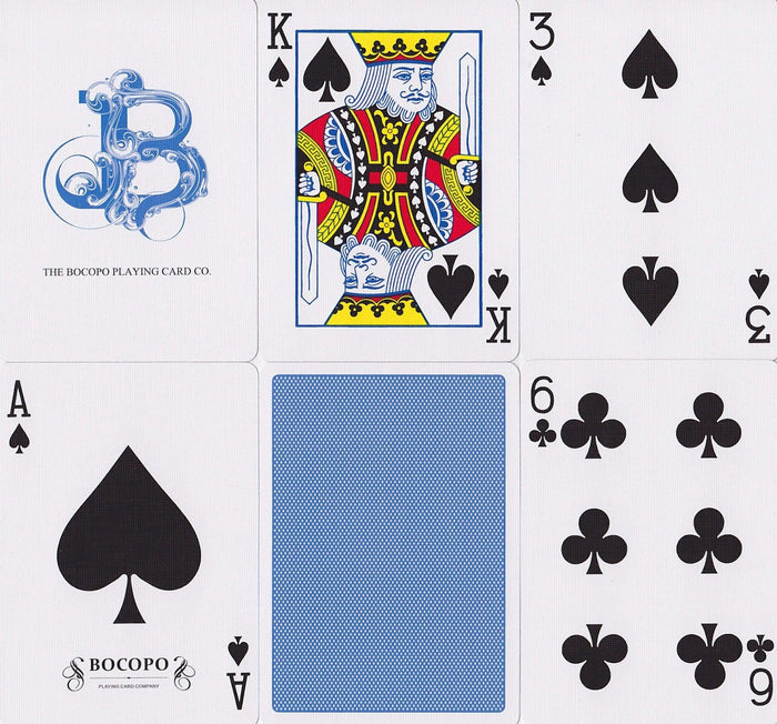 Blue Steel Playing Cards by Bocopo Playing Card Co.