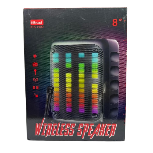 Bluetooth Speaker-With Microphone/8in