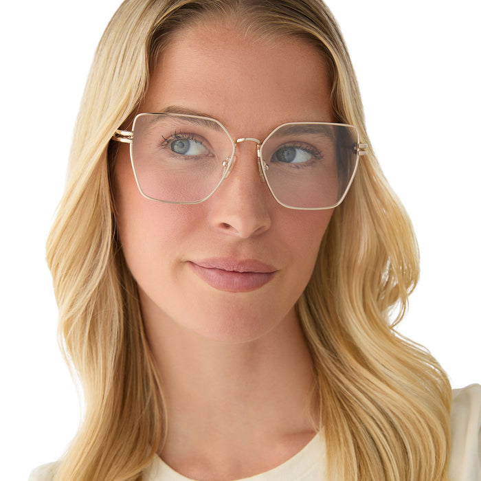 BONNIE - SILVER + GLASSES