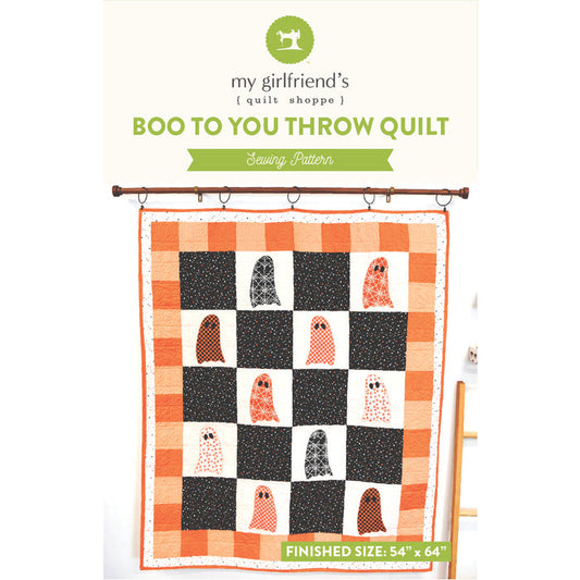 Boo to You Quilt (Downloadable Sewing Pattern)