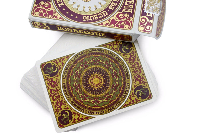 Bourgogne Playing Cards by Expert Playing Card Co.