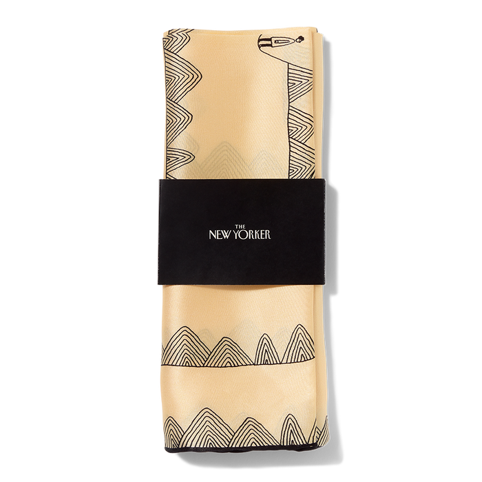 Brian Rea’s Silky Landscape Scarf - Image 2