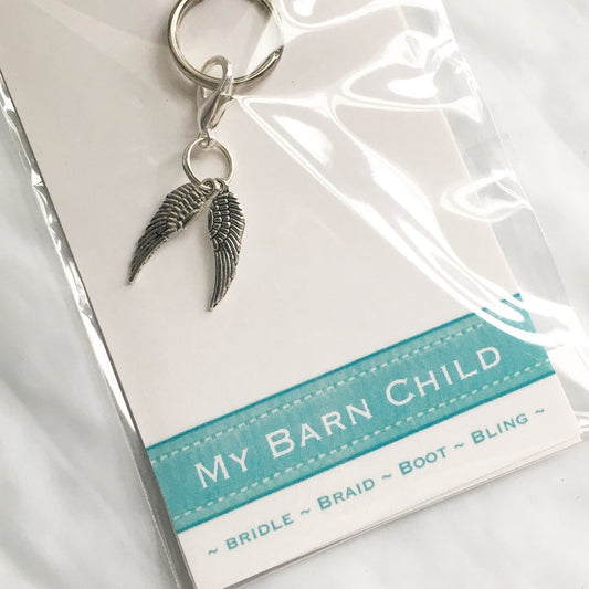 Bridle Charm: Angel Wings