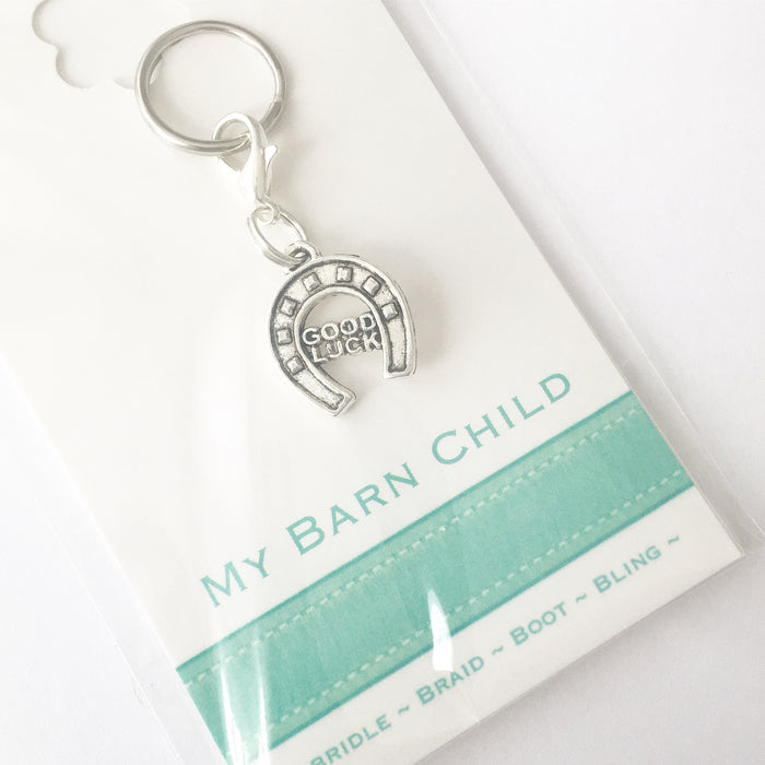Bridle Charm: Horseshoe ~ Good luck