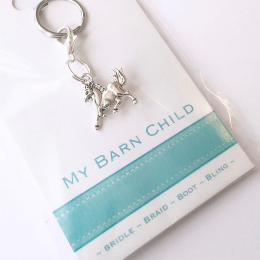 Bridle Charm: Pony - Petite Silver