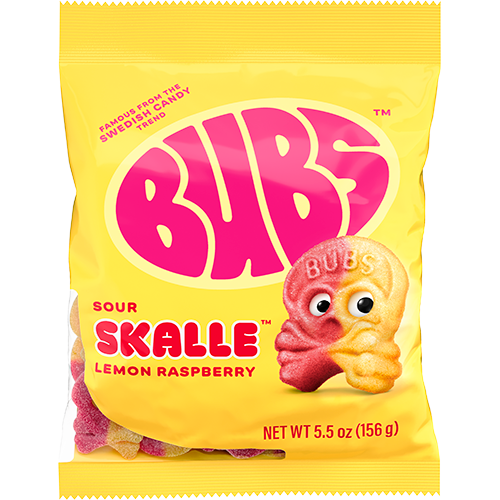 Bubs Foam Candy - Sour Lemon Raspberry 5.5oz
