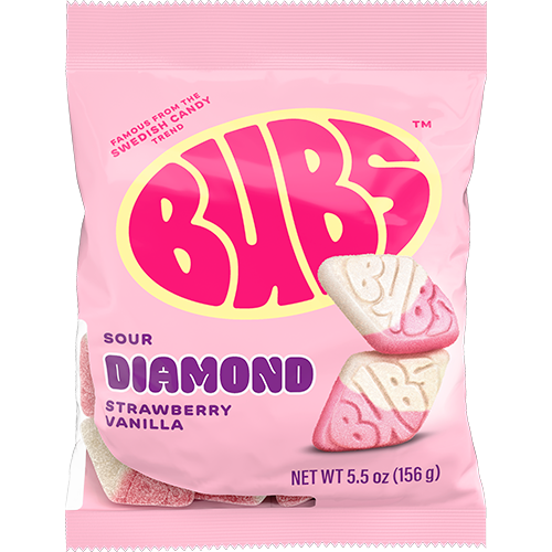 Bubs Foam Candy - Strawberry Vanilla 5.5oz